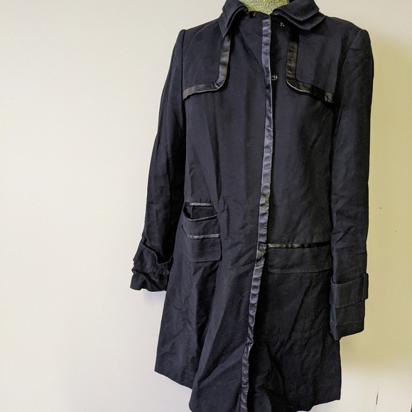 Ted Baker black trench coat - Picture 6 of 9